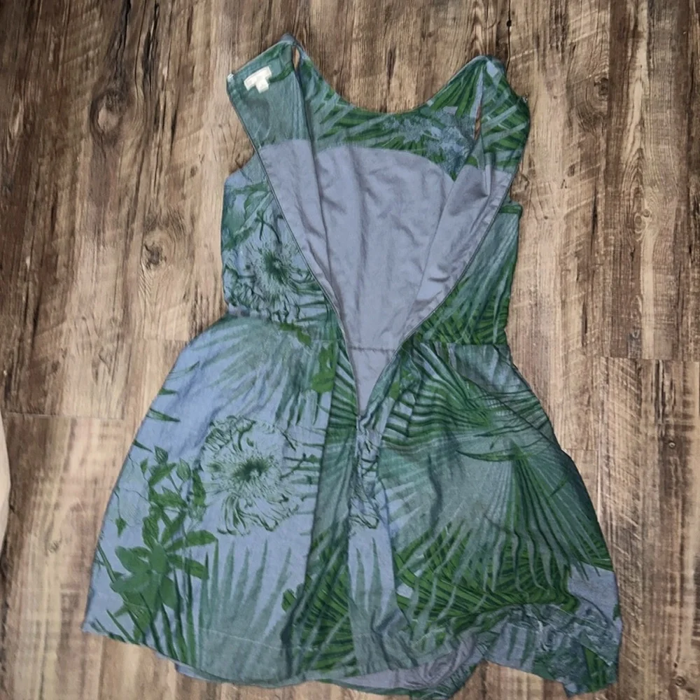 GAP Green and Blue Halter Sundress - Picture 3 of 5